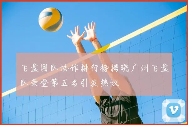 飞盘团队协作排行榜揭晓广州飞盘队荣登第五名引发热议
