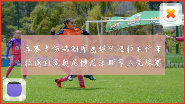 本赛季伤病潮席卷球队格拉利什布拉德利莱奥尼博尼法斯等人无缘赛季余下比赛