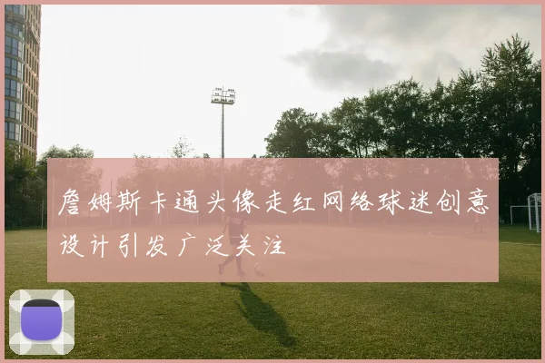 詹姆斯卡通头像走红网络球迷创意设计引发广泛关注